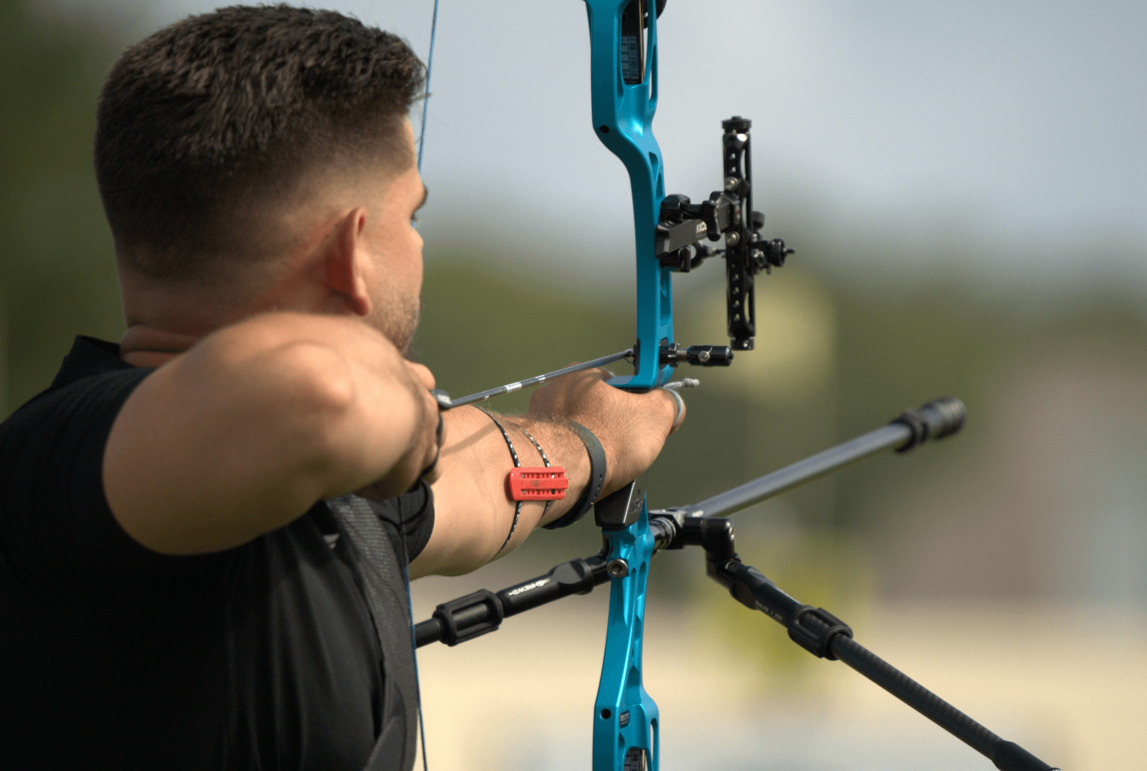 Hazael Rodriguez Valero archery competition photo 1